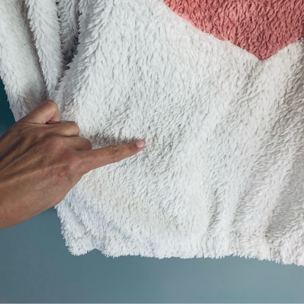 Andree By Unit Pullover Sherpa Jacket Sweater Siz… - image 3